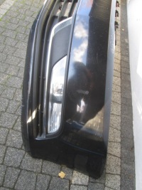 фото thumb №10, Бампер передний vw passat b7 2010-14 чёрный lc9x