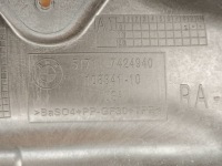 Оригинальная накладка шумоизоляция стены перегородки bmw x6 g06 g05 7424940 12km с Разборки, фото thumb