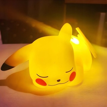 СВЕТОДИОДНЫЙ НОЧНИК PIKACHU POKEMON КРАСИВЫЙ ДЛЯ ПОДАРКА РЕБЕНКУ