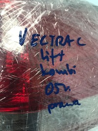 фото thumb №7, Лампа правый задняя opel vectra c lift kombi 24469462