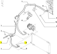 фото thumb №7, Уплотнитель провод кондиционера fiat scudo/ulysse/phedra sk з 9645950980