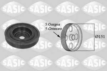 фото thumb №2, 2154008 колесо пасове вала колінчастого renault sasic