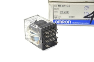 Электромагнитное реле Omron MY4N-D2 24 В постоянного тока