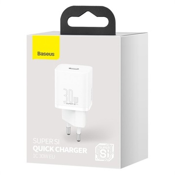 BASEUS USB-C QC QC БЫСТРАЯ ЗАРЯДКА 3.0 PD СЕТЕВОЕ ЗАРЯДНОЕ УСТРОЙСТВО 30 Вт