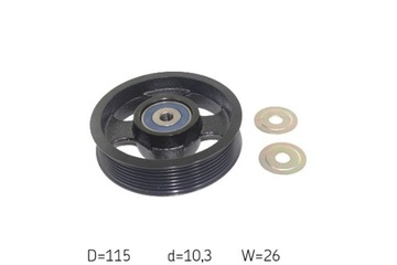 фото thumb №1, Skf vkm 61022 ролик kierunkowa / направляющая, лента klinowy зубчатый