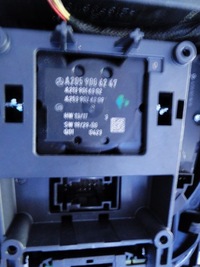 фото thumb №12, Mercedes c c205 205 купе рестайлінг w205 панель консоль засіб карбон тачпад