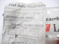 Обшивка сидіння передній fiat duna uno fiorino оригінальний номер 7555866 Зі Шроту, фото thumb