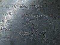 фото thumb №6, Підкрилок ліві лівий перед передні трикутник vw passat cc 3c8805911b