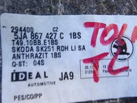 фото thumb №7, Обивка обшивка багажника задняя задний левый seat toledo iv 4 6ja 5ja867427c