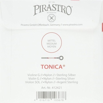 PIRASTRO TONICA 412021 - STRUNY SKRZYPCOWE 4/4