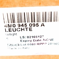 фото thumb №6, Audi q7 sq7 4m rear left lower tail light 4m0945095a new