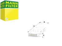 фото thumb №1, Mann-filter cu 4624 фильтр, вентиляция пространство пассажирский