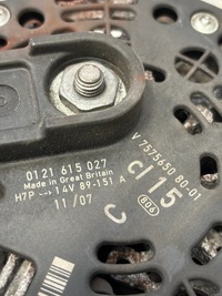 фото thumb №3, Генератор mini cooper r56 7575650 org fv