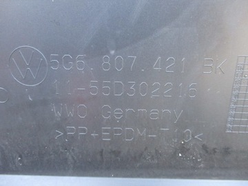 фото thumb №8, Бампер зад задний vw golf vii рестайлинг gti hb pdc 5g6807421bk