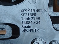 фото thumb №6, Кріплення датчик заднього ходу pdc рамка 6f9919492e vw seat audi skoda