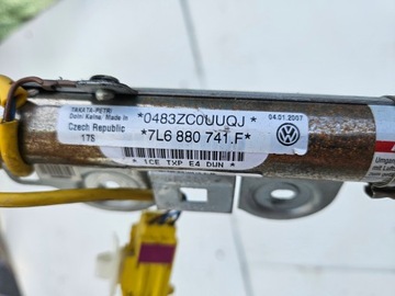 фото thumb №5, Vw touareg 1 7l рестайлінг 07- шторка повітряна ліва подушка безпеки