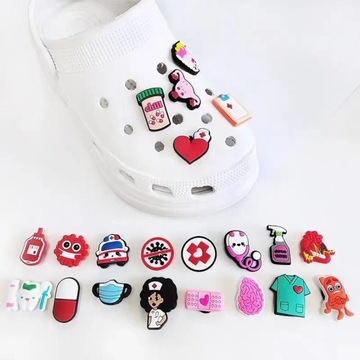 30 УКРАШЕНИЙ ДЛЯ ОБУВИ CROCS УКРАШЕНИЯ ИЗ КОЛЛЕКЦИИ «МЕДИЦИНСКАЯ ПОМОЩЬ» УКРАШЕНИЯ ДЛЯ ОБУВИ своими руками