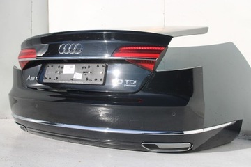 фото thumb №10, Audi a8 4h рестайлінг бампер + кришка багажника matrix лампа fl ly9t чорний 4h0945