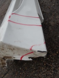 фото thumb №2, Молдинг порог правая mercedes w167 gle 2018- amg