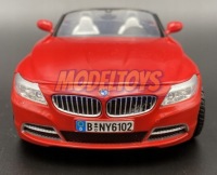 BMW Z4 2010 1:24 модель Motormax 73349 красный