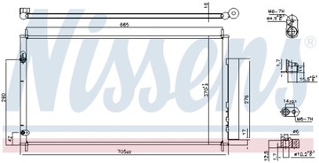 фото thumb №14, Радиаторов кондиционера nissens 940446 80110tv0e01