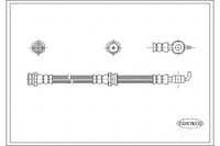 фото thumb №1, Corteco 19033016 шланг гальмівний гнучкий