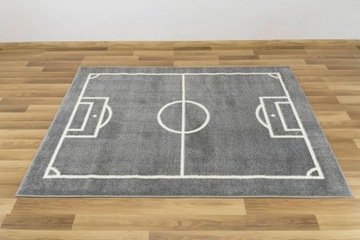 DYWAN SZARY BOISKO DLA CHŁOPCA DO POKOJU MŁODZIEŻOWEGO LIMA 160x230 cm