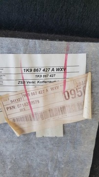 фото thumb №9, Боковина багажника лівий vw golf v універсал 1k9867427