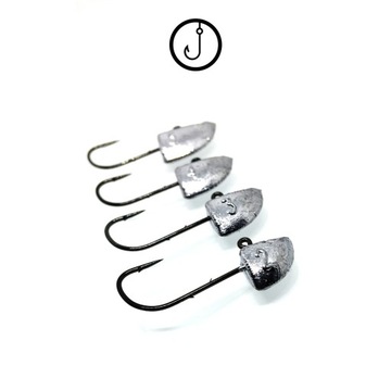 Головки треугольные HOOK 2 MUSTAD |BURRS| 5шт | 4г
