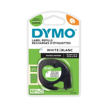 Лента Dymo LT 59421 S0721510 12мм белая оригинал