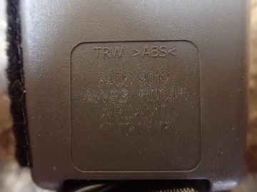 фото thumb №5, Застёжка ремня безопасности jaguar xj x351 длинный европа aw93-60045-ab 5627