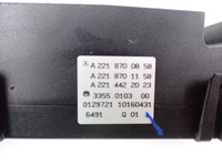 фото thumb №7, Панель обдув кондиционера mercedes s500 w221 a2218700858