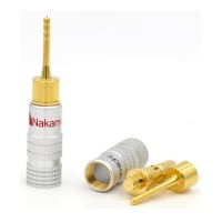 NAKAMICHI прямые штыревые вилки 2MM 8шт