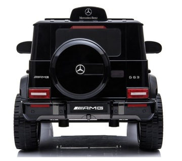 MERCEDES G63 АККУМУЛЯТОРНЫЙ АВТОМОБИЛЬНЫЙ КОЖАНЫЙ ПИЛОТ 12V7Ah КОЛЕСА EVA 4-ДВИГАТЕЛИ 4x4