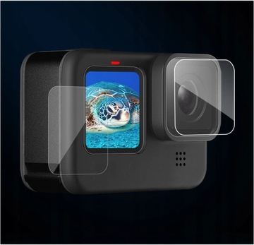 Экран GoPro Hero 9 из закаленного стекла В ПОДАРОК