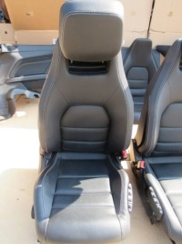 Mercedes e c207 w207 207 coupe сидіння заднє сидіння обшивки шкіра комплект в Україні, фото thumb