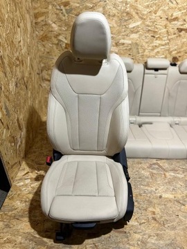 фото thumb №9, Сиденья средство салон диван подлокотник обшивки bmw x3 g01 beż 3km 2023r