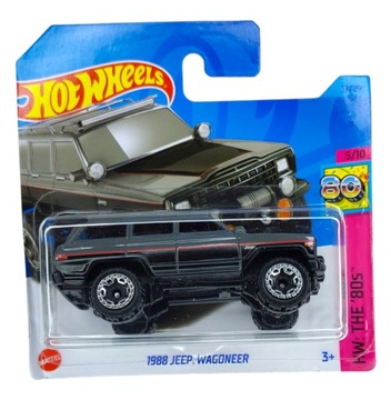 HW HOT WHEELS - Jeep Wagoneer 1988 года Черный 2023 НОВЫЙ