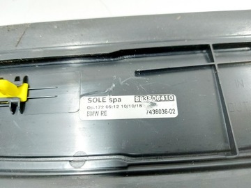 фото thumb №7, Bmw 4 f32 рестайлинг 18r. планка пороговая накладка правая 7436036