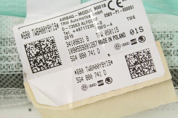 фото thumb №7, Шторка повітряна ліва vw golf vii універсал 12-20 5g4880741d