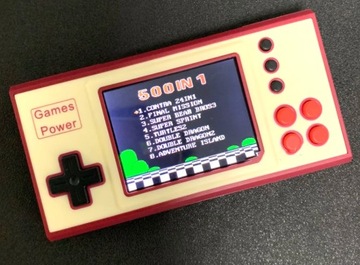 МИНИ-Портативная ретро-консоль на 500 игр + ТВ-AV-выход