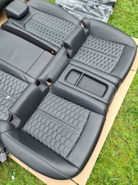 фото thumb №10, Сидіння rs audi rs5 8w s5 a5 купе recaro шкіра масажі jak нове szwajca