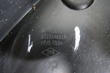 фото thumb №13, Підлога плита захист pod бампер перед renault megane 3 iii 12- рестайлінг