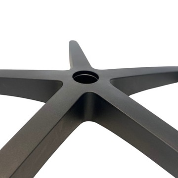 Массивный офисный стул ЧЕРНЫЙ CHAIR BASE, прочный, БОЛЬШОГО диаметра. 70 см