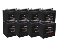 Купити 8x акумулятор yuasa pro-spec dcb105-6 dt 6v 225ah, фото thumb