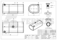 Новый aluminiowy бак топлива volvo / renault 415l 20504491 Киев, фото thumb