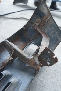 Opel campo бампер перед передній 95r Зі Шроту, фото thumb