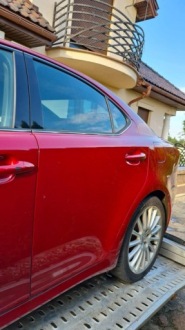 Купить Дверь левое  задняя lexus is200 2011 год седан bordo лак 3r1, фото thumb