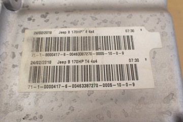 фото thumb №11, Піддон масляна jeep renegade fiat 500x 2019r 1.3 ben 463387270 46338428 4x4