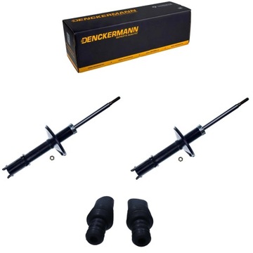 фото thumb №1, Амортизатори перед + захисні накладки відбійники do dacia logan sandero renault logan i